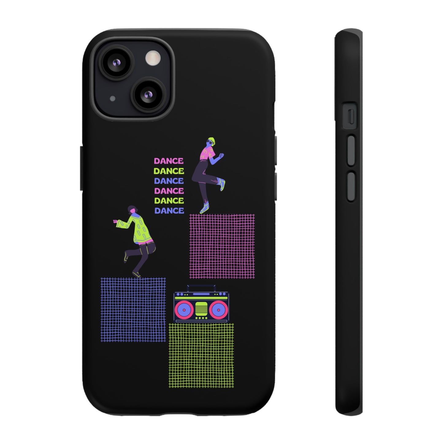 Neon Dancers |Black Pink Green Blue | Android Phone Cases Plus