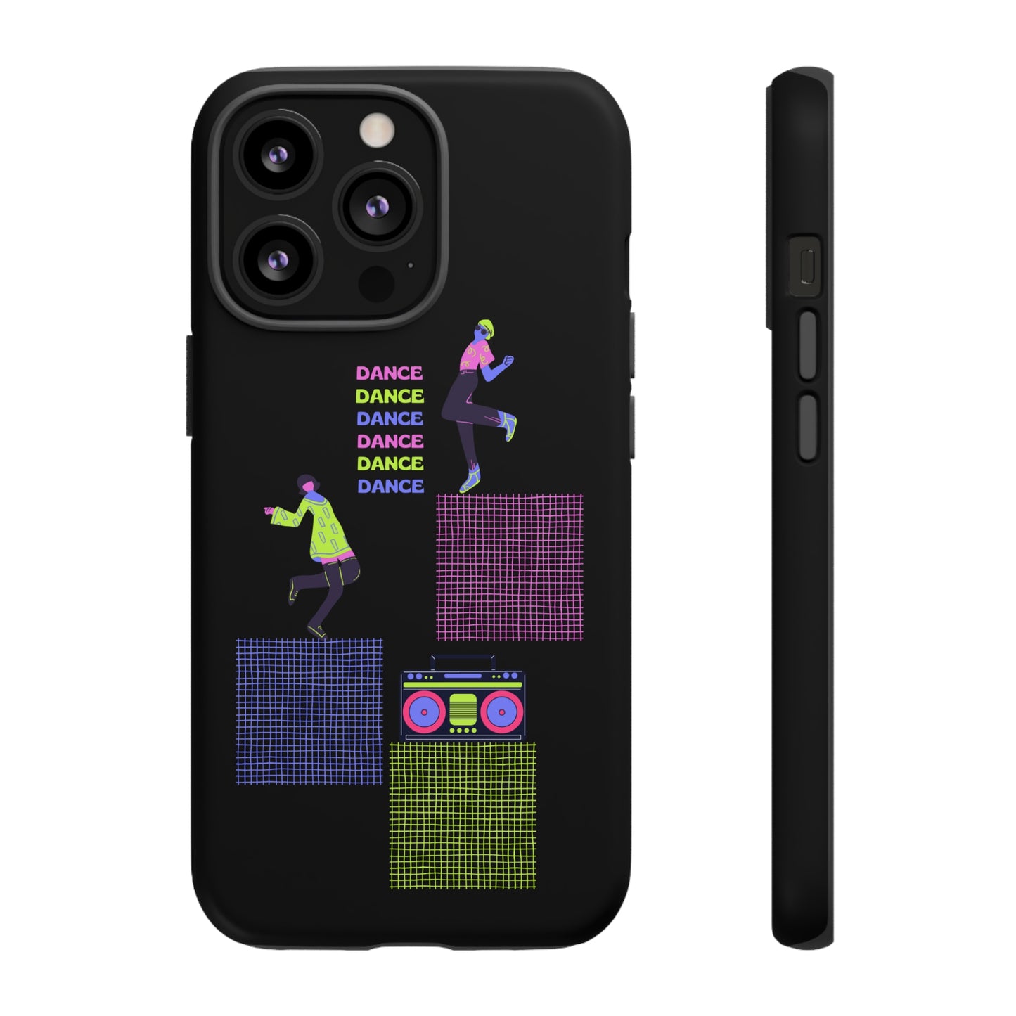 Neon Dancers |Black Pink Green Blue | Android Phone Cases Plus