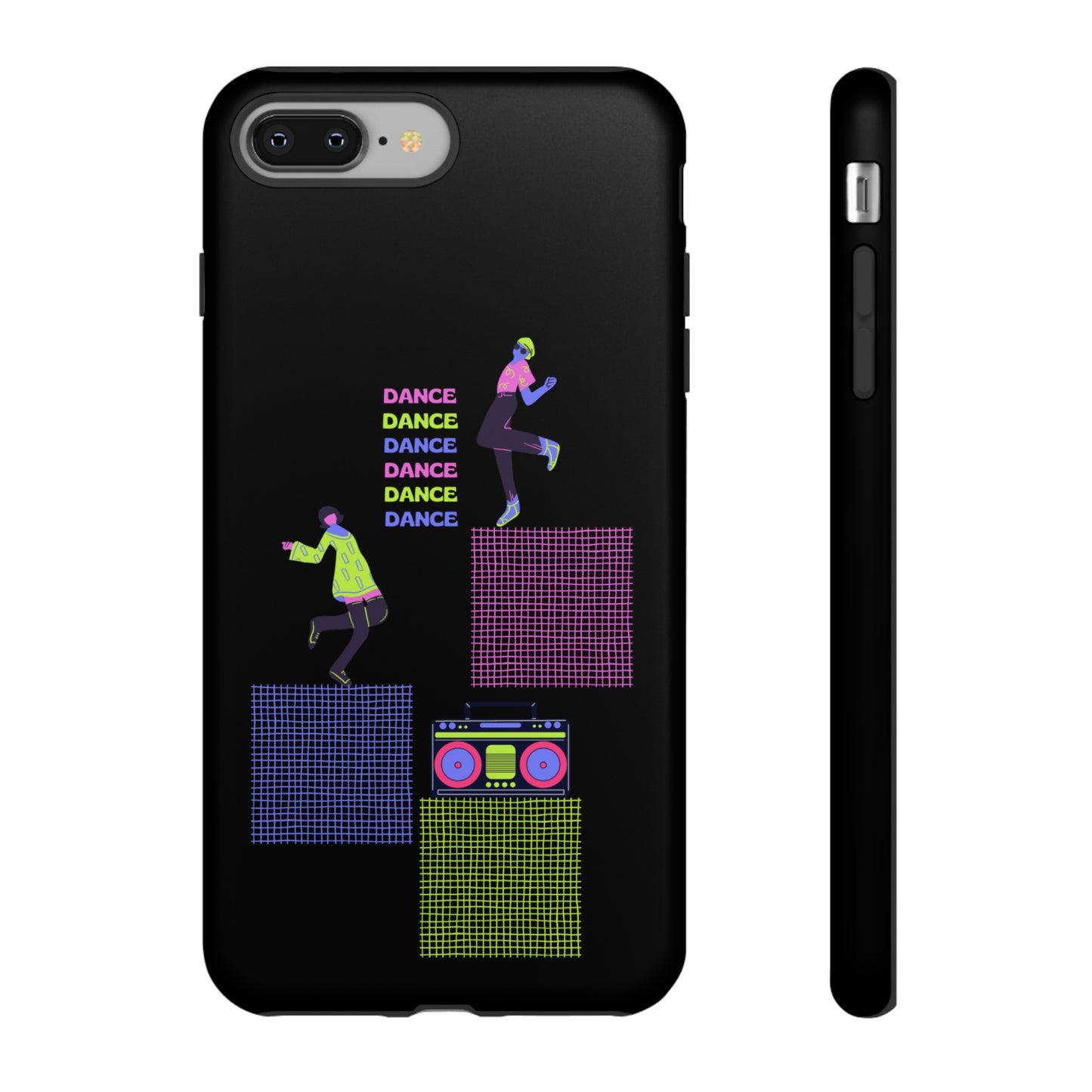 Neon Dancers |Black Pink Green Blue | Android Phone Cases Plus