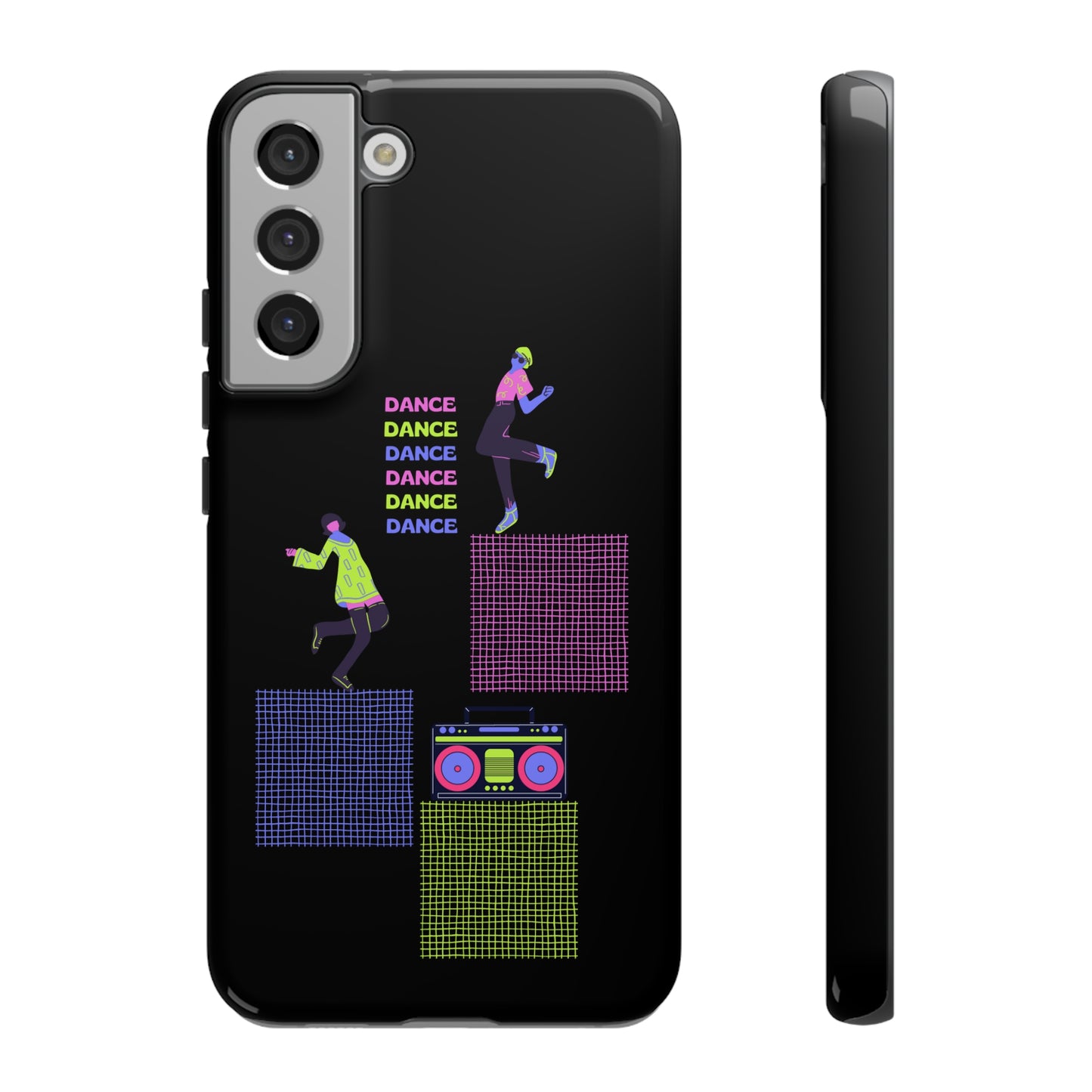 Neon Dancers |Black Pink Green Blue | Android Phone Cases Plus