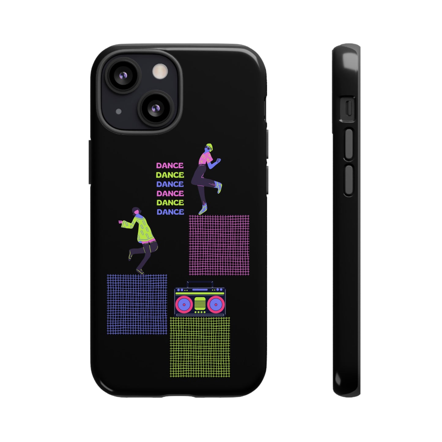 Neon Dancers |Black Pink Green Blue | Android Phone Cases Plus