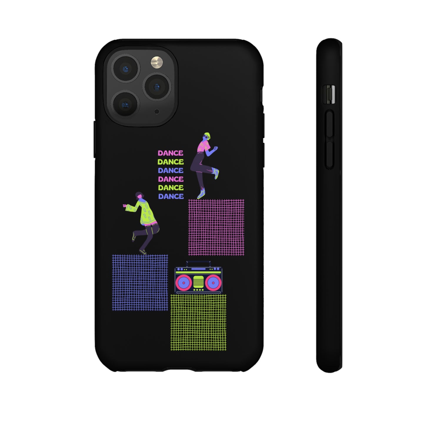 Neon Dancers |Black Pink Green Blue | Android Phone Cases Plus