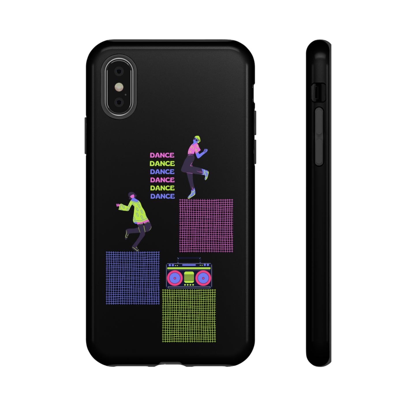 Neon Dancers |Black Pink Green Blue | Android Phone Cases Plus