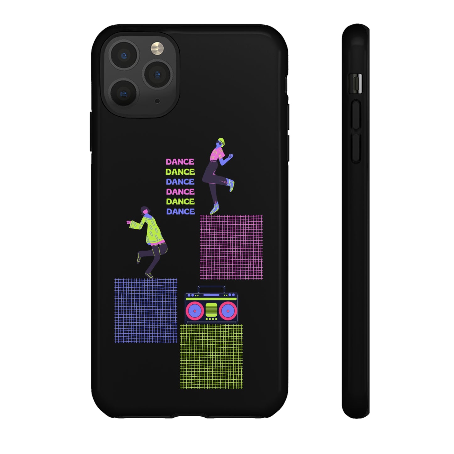 Neon Dancers |Black Pink Green Blue | Android Phone Cases Plus