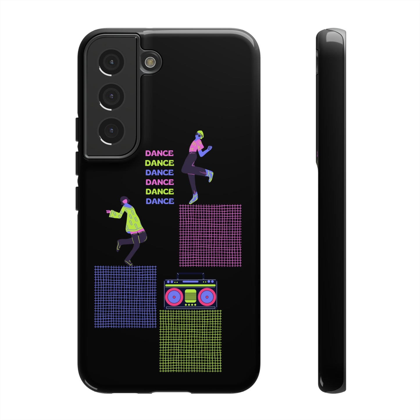 Neon Dancers |Black Pink Green Blue | Android Phone Cases Plus