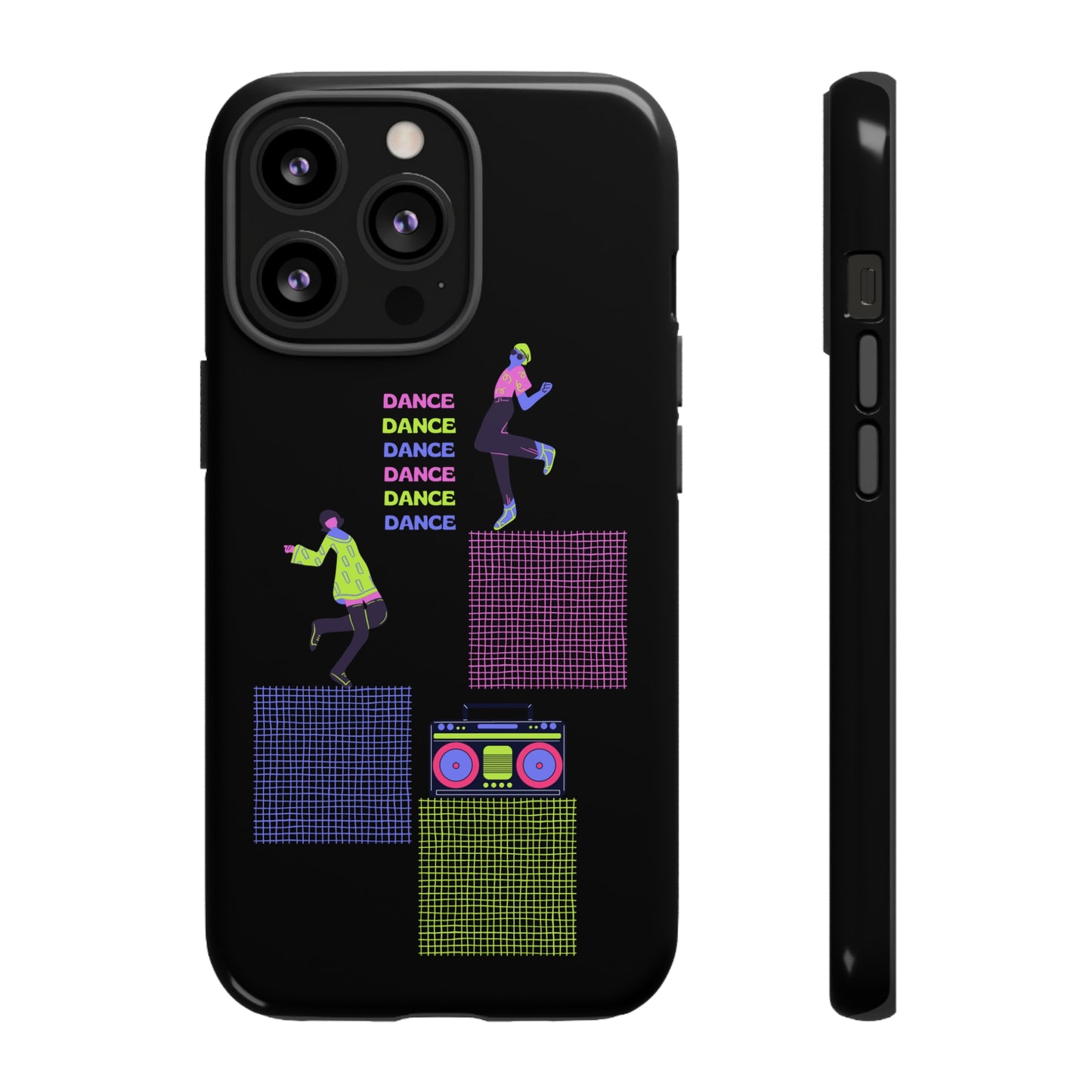 Neon Dancers |Black Pink Green Blue | Android Phone Cases Plus